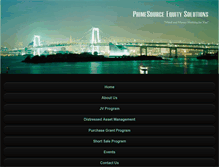 Tablet Screenshot of primesourceequitysolutions.com